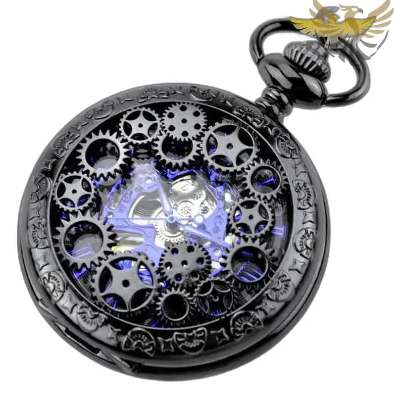 Montre de Poche à Gousset Steampunk Chrome