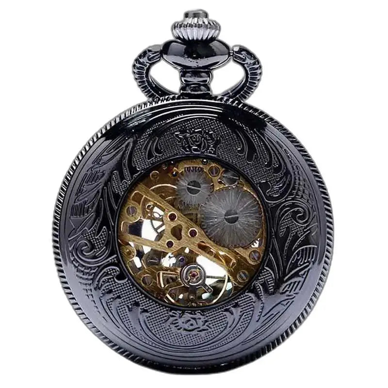 Montre de Poche à Gousset Steampunk Titane