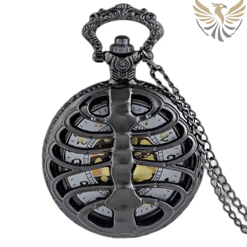 Montre de Poche Gousset Steampunk Palladium élégante