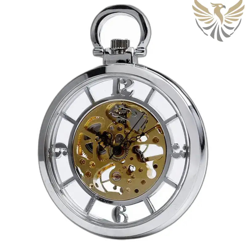 Montre de Poche Squelette avec Remontage Manuel