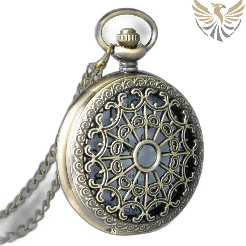 Montre Femme Pendentif Ancienne Style Vintage Argent