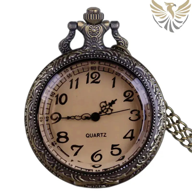 Montre Gousset Collier Quartz Vintage Femme Homme