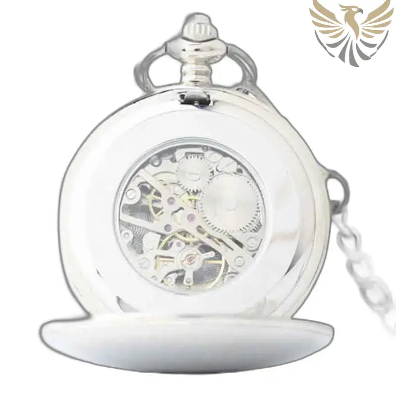 Montre Mécanique Homme Blanc Gousset élégante