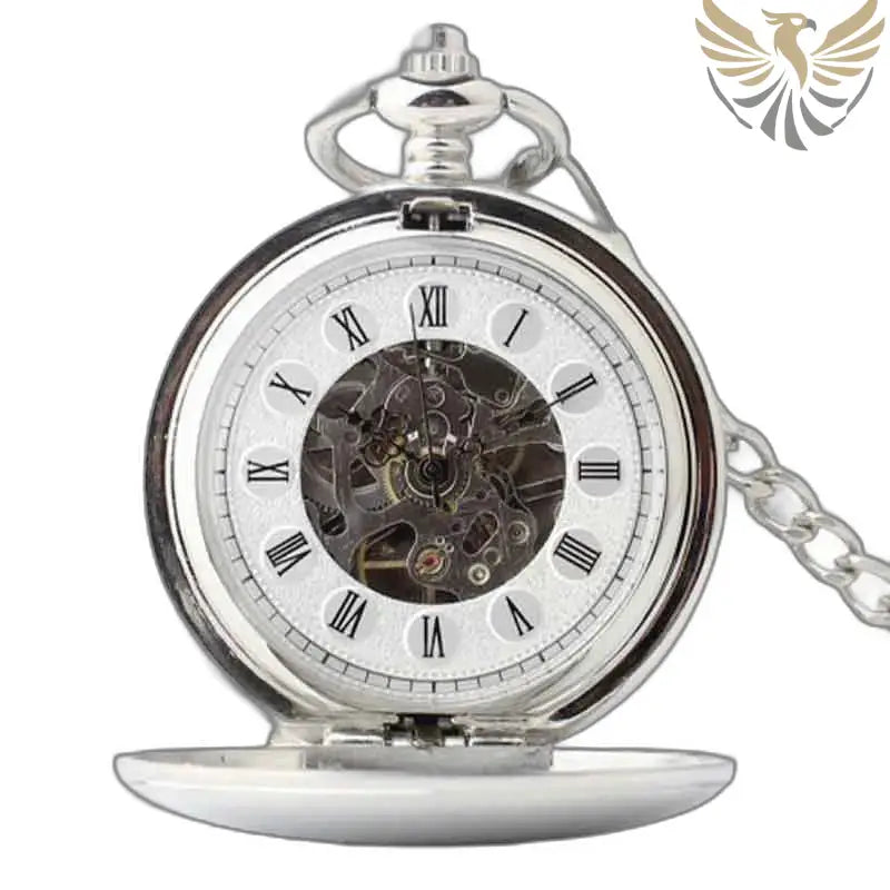 Montre Mécanique Homme Blanc Gousset élégante