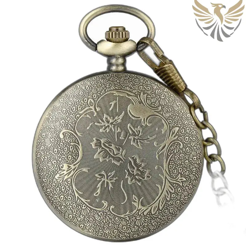 Montre Pendentif Ancienne Femme Argent Coeur