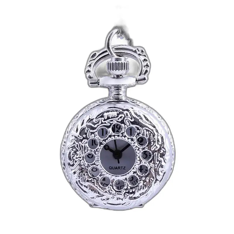 Montre Pendentif Argent Chic Femme