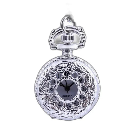 Montre Pendentif Argent Chic Femme