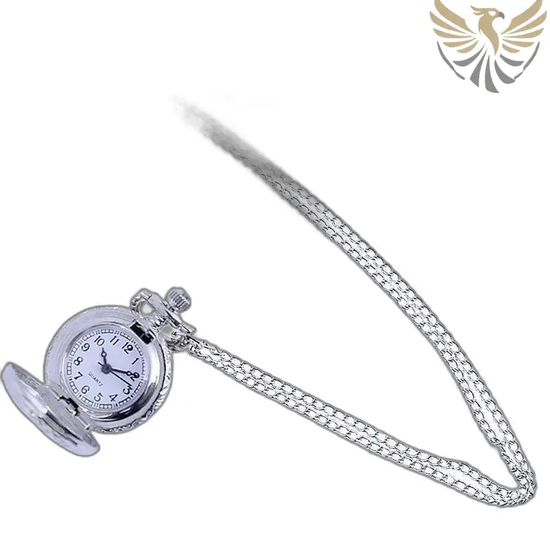 Montre Pendentif Argent Chic Femme