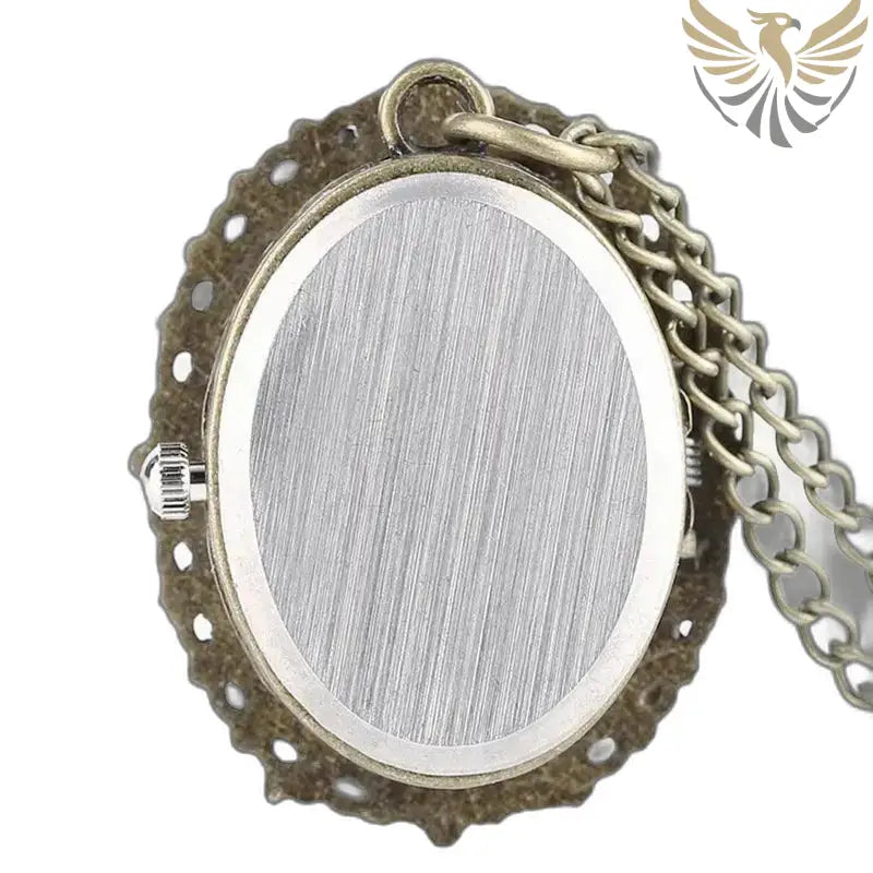 Montre Pendentif Elsa Vintage en Bronze