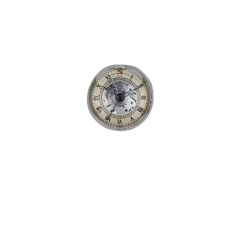 Montre Pendentif Mécanique Vintage Femme Argent Bronze