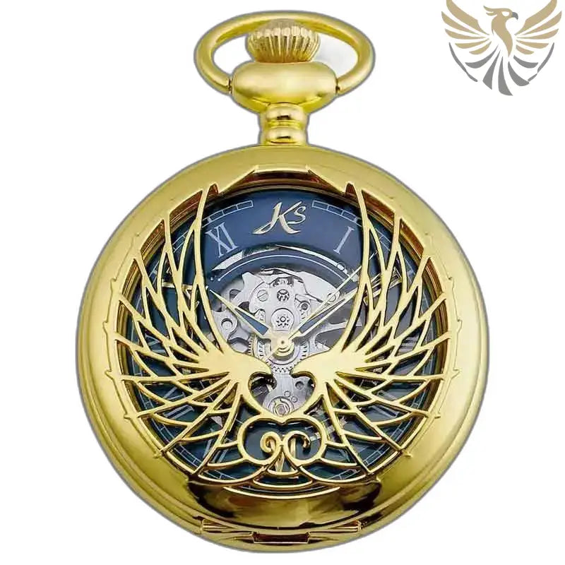 Montre Poche à Gousset Luxe avec Aigles D’or