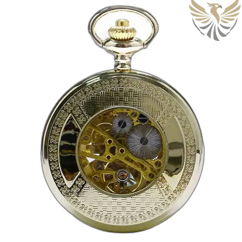 Montre Poche à Gousset Luxe Grenat D’or