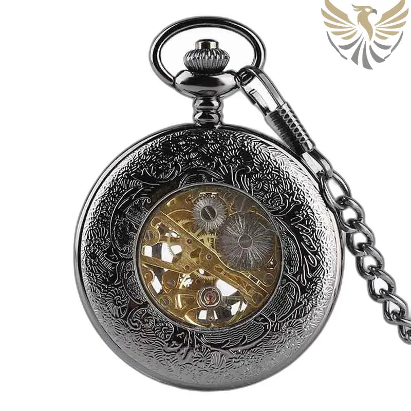 Montre Poche à Gousset Steampunk Iridium Design Gothique